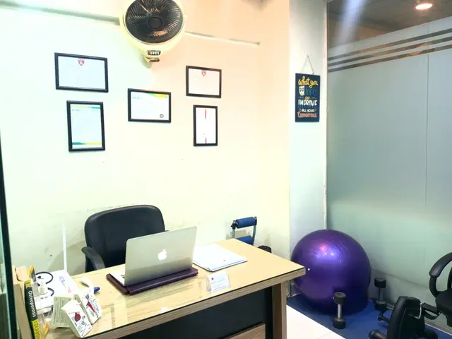 Consultation desk at the clinic